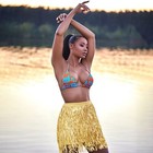 New Belly Dance Hip Scarf Wrap Tassel Sequin Hip Skirt Belt Halloween Costume