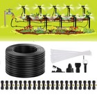 Misting Cooling System 98ft  30m  Misting Line   30 Brass Mist Nozzles Garden