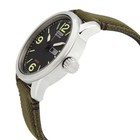Citizen Men s Eco-drive Black Dial Green Nylon Strap Watch     Bm8470-11e New
