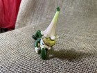 Vintage Norcrest Elf-pixie  Green Flower Hat  Porcelain Japan   read