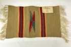 Vintage Small Chimayo Wool Rug Handwoven Ursulo V Ortiz Santa Fe Nm 1985 Tagged