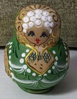 Russian Matryoshka Nesting Dolls Multicolor Gold Set Of 5 Biggest 3 5  To  25 
