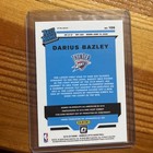 2019-20 Panini Donruss Optic - Rated Rookie Darius Bazley  156 Fast Break Prizm 