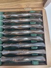 Vintage 8 Pc Cutco  1759 Steak Serrated Knives   Original Wood Box