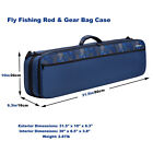 Fly Fishing Rod And Reel Travel Case protection Storage Carry-on Gear Bag