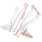 Passenger Foot Peg For Triumph Street Triple 765r 765rs 2020  Footrest Hangers
