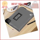 Durable Waterproof Cash Bag With Lock And 2 Keys  Zipper Security Money Bank Dep