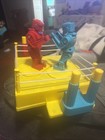 Vintage 2001 Mattel Rock em Sock em Robots Boxing Toy Working
