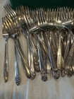 Lot Of 50 Silverplate Usable Or Craft Salad Dessert Forks Little To No Heel Wear