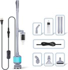 Hygger 5in1 Electric Aquarium Vacuum Gravel Cleaner Adjustable Fish Tank Cleaner