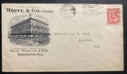 1908 Toronto Canada Advertising White   Co Fruit Produce Cover To Arichat