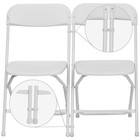 Plastic Folding Chair Alignment Clips White 2 Pack Ganging Clip Chair Organizer
