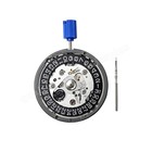 Genuine For Seiko Sii Nh35 Nh35a Automatic Watch Movement Black Date Wheel