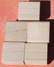Stampin    Up  Unused Blank Wood Blocks  1 1 4    Long X 1 1 8    Wide  Set Of 5 Nos
