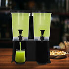 5 81 Gallon Beverage Dispenser Commercial Drink Dispenser 22l Double Tank Juice 