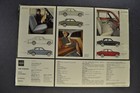 1962 Volvo 122s Sedan Color Combinations Brochure Sheet Original 62