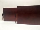 Wood Bed Rails     Cherry Finish - Hook-on - Twin  Full  Queen  King  Cal King