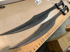 King Leonidas Sword Of Sparta  set Of 2  Full Tang Spartan Sword Steel Seconds