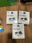 Zeiss Brand New Eyeglass Lens Cleaning Wipes  250 Ct     Individuly  Great Price