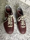 Women   s Vintage Nike Bowling Shoes 1980   s Maroon Swoosh Size 10 830507sn