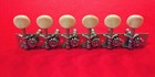 Vintage 1963 Usa Kay Vanguard Guitar Kluson Tuner Set Nickel 1964