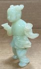 Antique Chinese Hetian Jade Boy 4  Carving 