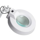 Foldable Floor Standing Magnifier Lamp 10x Glass Lens Diopter Light For
