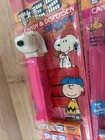 Vintage Peanuts Pez Dispenser Lot Snoopy   Lucy In Open Packaging - See Pics