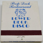 Marlin Beach Hotel Lower Deck Gay Disco Ft  Lauderdale Florida Full Matchbook