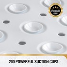 Bath Mat For Tub  Non Slip Bathtub Mat  40 X 16 Inch Extra Long Bath Tub Mat    