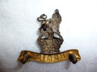 15th King s Hussars Officers Kc Silver   Gilt Collar Badge - British Army