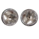 Vintage Mini Austin Mg Morris Bedford Ford Jaguar  Headlight Assemblie Set 2 Pcs