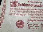 1923 Germany 100000 Mark Berlin Wwi Pre Wwii Banknote Paper Money Kaiser