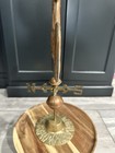Vintage Brass   Copper Rooster Weathervane