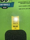 Gator Drywall Sandpaper 25 Sheets Each 4 25  W X 11 25  L 80-grit