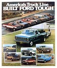 1983 Ford Trucks Vintage Sales Dealer Brochure F-series Ranger Bronco Club Wagon