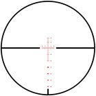 Sniper 1 5-5x33 Crossbow Scope 300-450 Fps  20-100 Yards  R g b Illuminated