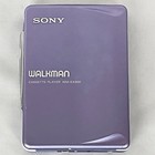 Sony Wm-ex900 2000 Walkman Purple Vintage Cassette Player Made In Japan Tested
