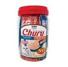2 Pack Inaba Churu Creamy  Lickable Wet Cat Treats  50 Tubes  Tuna   Chicken