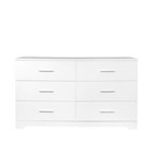 Bedroom Double Storage Dresser 6 8 Drawers With Cabinet Wood Furniture Bedroom