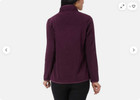 32 Degrees Ladies  Snap Arctic Fleece Pullover  dark Purple small  Nwot