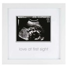  Love At First Sight Sonogram Picture Frame  Gender Neutral Ultrasound 
