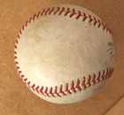 Official American Association Baseball Ball Randy Mobley President 1990 - 1991