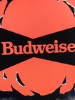 Vintage Halloween Budweiser Beer Paper Decoration 1991 Pumpkin