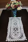 Cotton Handmade Battenburg Lace Embroidery Placemat Runner Wedding Party Banquet
