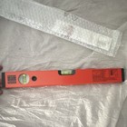 Supreme X Meterex Spirit Level 15 75 In  Red  Cross-posted  Firm