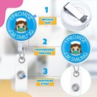 Gueevin 15 Pack Funny Badge Holder Retractable Reel Nurse Quote Id Clip Black
