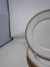 Limoges Wm Guerin For Gue235 Luncheon Plate 8 3 8    Gold Rings Euc