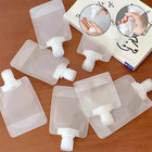 5pcs Refillable Travel Bottles Set     Leakproof Cosmetic Containers For Shampoo  