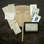 Antique-vintage-modern Funeral Cemetery Undertaking Ephemera Lot Of 10